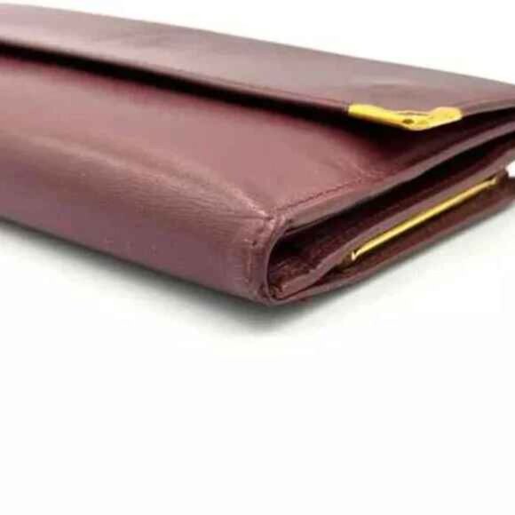 FULL INCLUSION CARTIER KISSLOCK TRIFOLD  WALLET ! [PRE-LOVED] - Picture 7 of 9